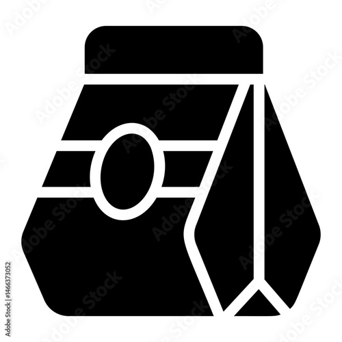 Packaging food Solid Icon