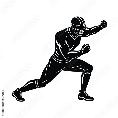 football player lunge training