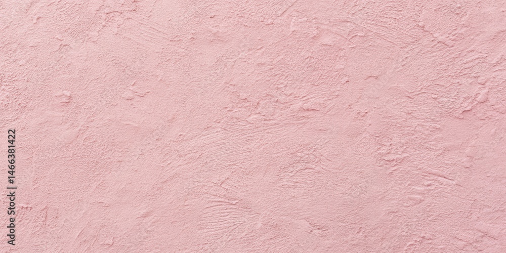 Fototapeta premium Soft pastel pink plaster background with subtle texture and slight sheen