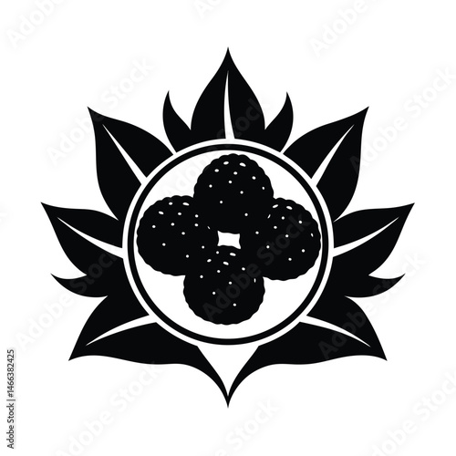 falafel art vibrant garnish