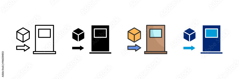Entry Icon Set Multiple Style Collection Entry Icon Set Multiple Style Collection