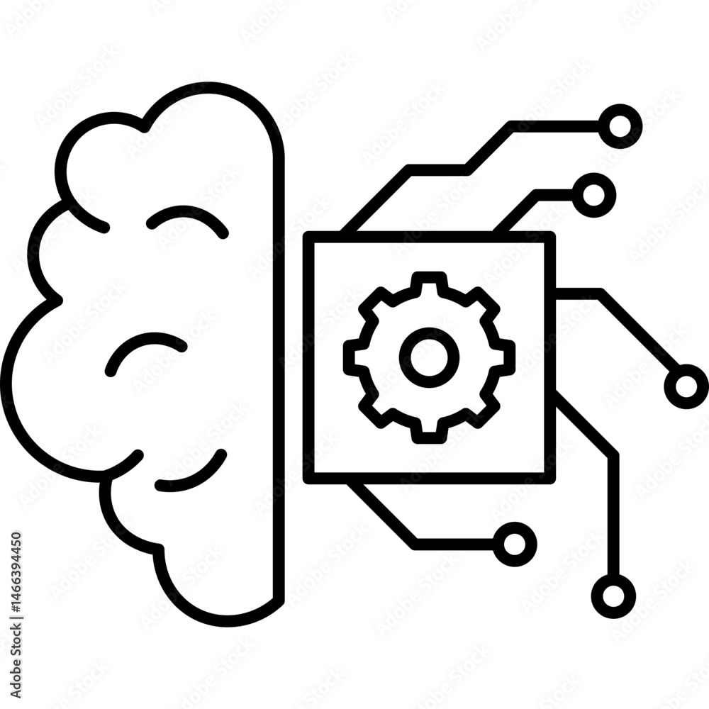 Machine Learning Icon Machine Learning Icon