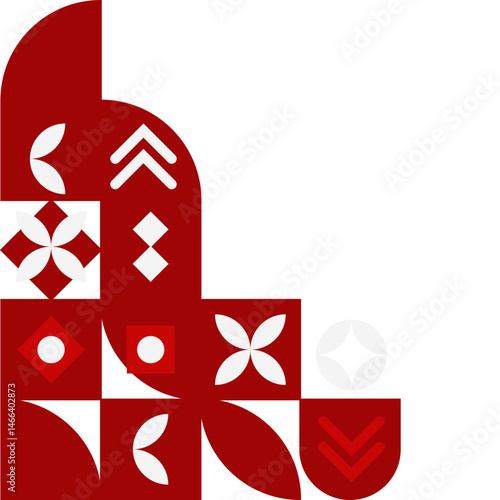 Indonesian Mosaic Corner