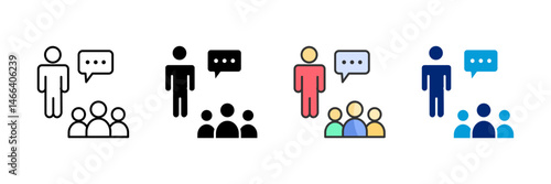 Introduction Icon Set Multiple Style Collection