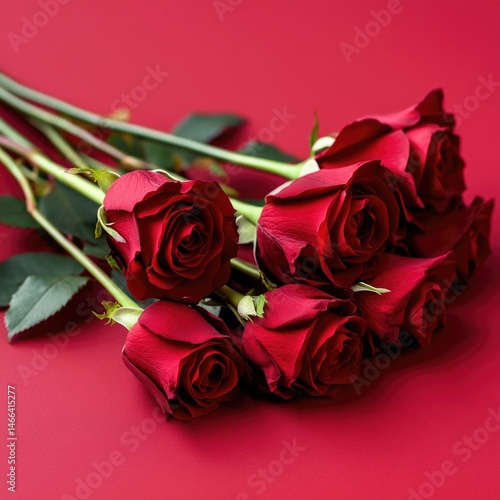 A Bouquet of Red Roses