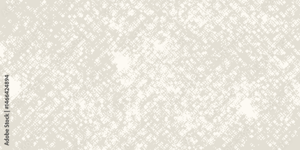 Fototapeta premium Ecru gradient with texture of eggshell. Pastel light beige background, modern dotted vector design, paper texture