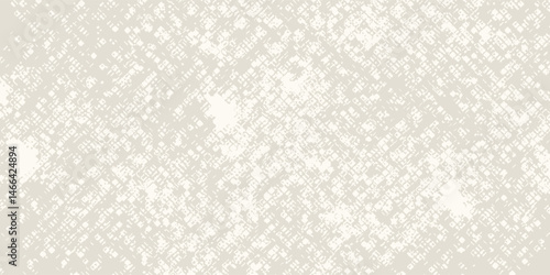 Ecru gradient with texture of eggshell. Pastel light beige background, modern dotted vector design, paper texture