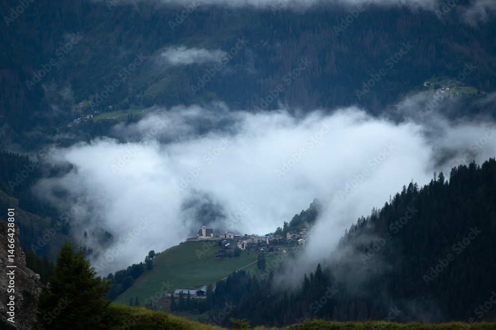 Church at Selva di Cadore.