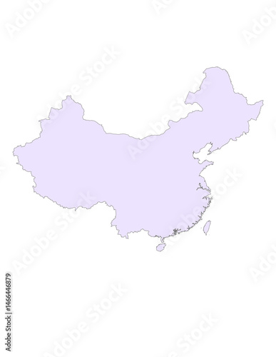 PNG Map of China