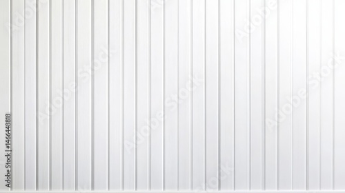 Wallpaper Mural Minimalist White Panel Wall Texture - Clean, simple, modern, bright, and elegant white wall texture with vertical paneling. Represents simplicity, purity, and contemporary design Torontodigital.ca
