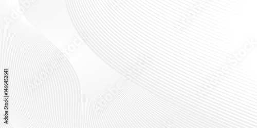 Premium background design with diagonal line pattern in grey colour. Vector white horizontal template for business banner, formal invitation backdrop, luxury voucher, prestigious gift certificate