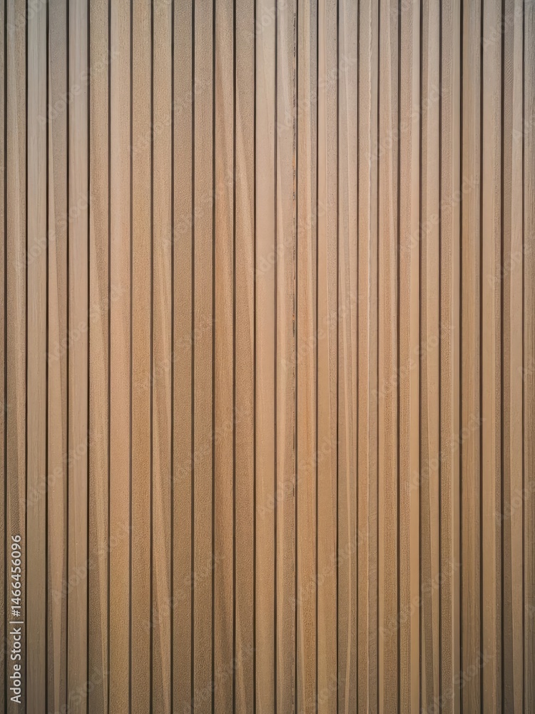 Fototapeta premium Natural Grooved Wooden Panel 