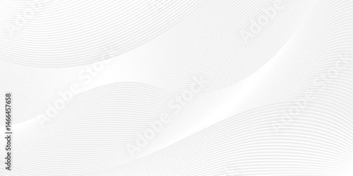 Premium background design with diagonal line pattern in grey colour. Vector white horizontal template for business banner, formal invitation backdrop, luxury voucher, prestigious gift certificate