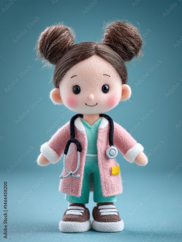 Charming handmade dolls dressed as doctors and nurses with delightful fabric details – perfect for children’s education, healthcare campaigns, toy branding, or craft-related editorial use. Charming handmade dolls dressed as doctors and nurses with delightful fabric details – perfect for children’s education, healthcare campaigns, toy branding, or craft-related editorial use.