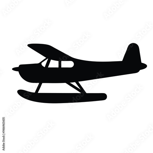 Photos hydroplane , black and white illustration of vehicles.