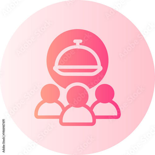 catering gradient icon