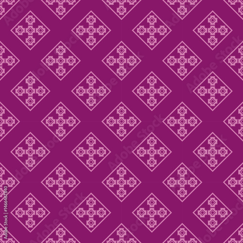 Seamless oriental geometric ethnic pattern for printing