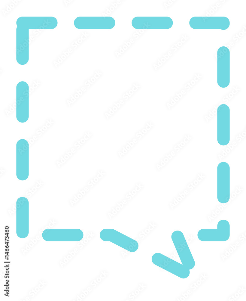 Dialogue Text box with dashed line
Dialogue Text box with dashed line