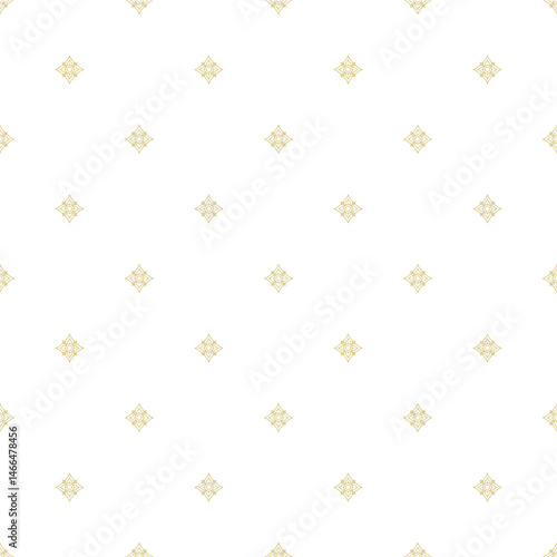 Thai pattern seamless outline style
