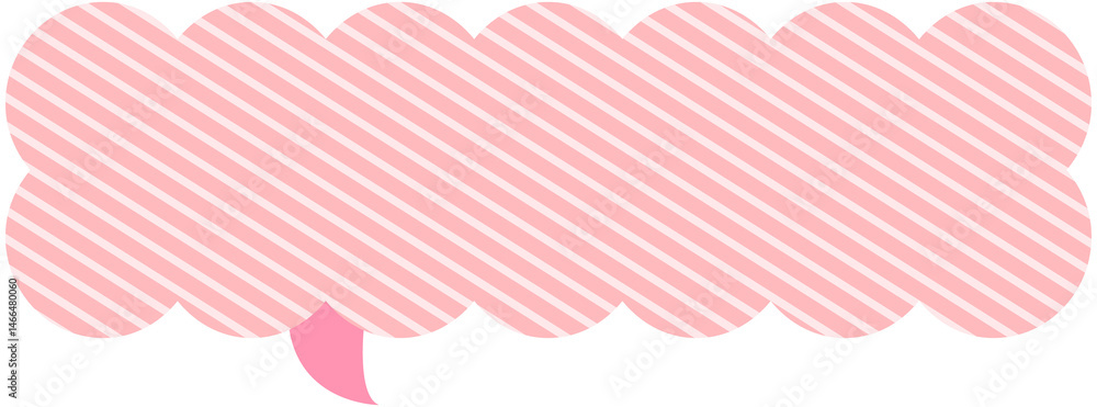 Wavy Stripe Pattern Speech Bubble
Wavy Stripe Pattern Speech Bubble