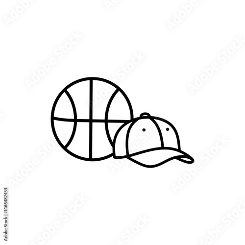 Basketball and Dad Cap, Sports and Casual Style