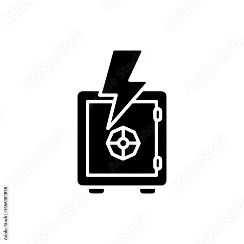 Electric Bolt Over Crypto Vault - Secure Cryptocurrency Storage