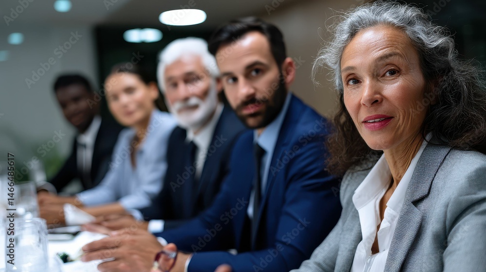 Diverse Group of Multiracial Business Professionals Engaged in Discussion in a Modern Conference Room setting Diverse Group of Multiracial Business Professionals Engaged in Discussion in a Modern Conference Room setting