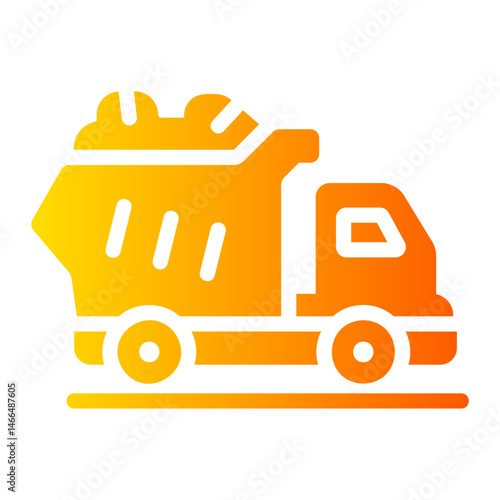 trucking Gradient icon