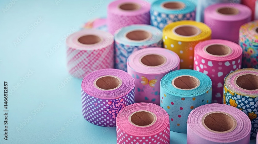 colorful spools of thread colorful spools of thread