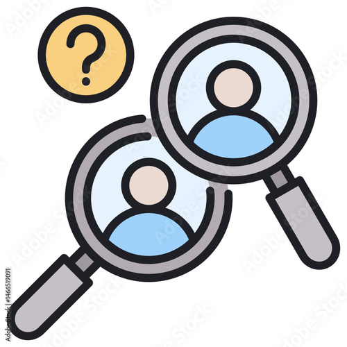 Find Lineal Color Icon