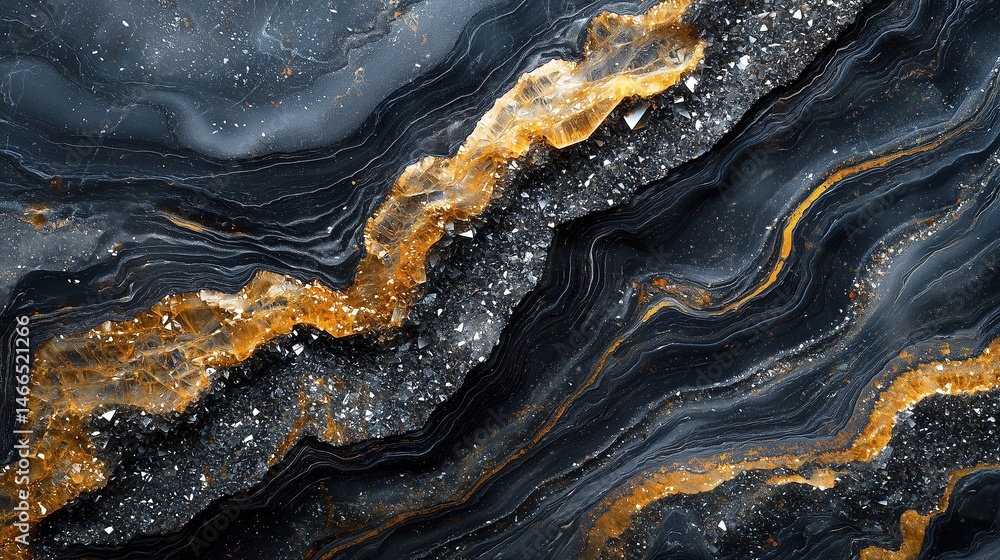 Polished Granite with Crystal Veins Macro Photography for Tech Presentations, Studio Lighting Corporate Branding & Material Science Visuals Polished Granite with Crystal Veins Macro Photography for Tech Presentations, Studio Lighting Corporate Branding & Material Science Visuals