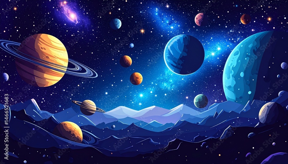 animated universe background animated universe background