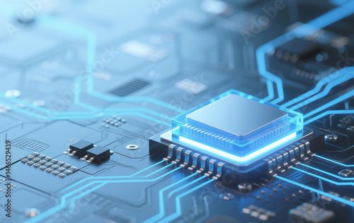 컴퓨터 회로 기판 및 반도체 칩
Computer Circuit Board and Semiconductor Chips