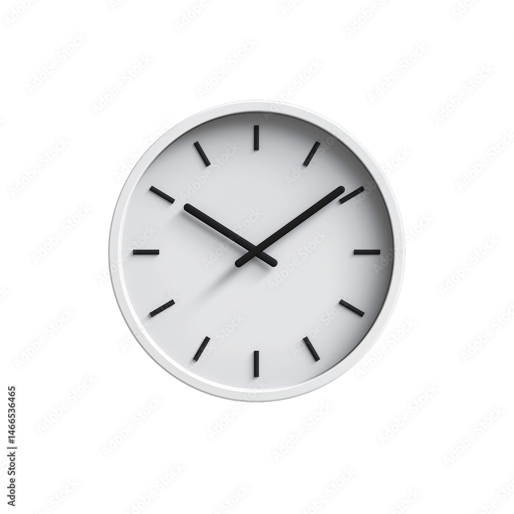 Clock icon, modern design Clock icon, modern design