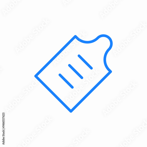 grater kitchen tool icon sign vector