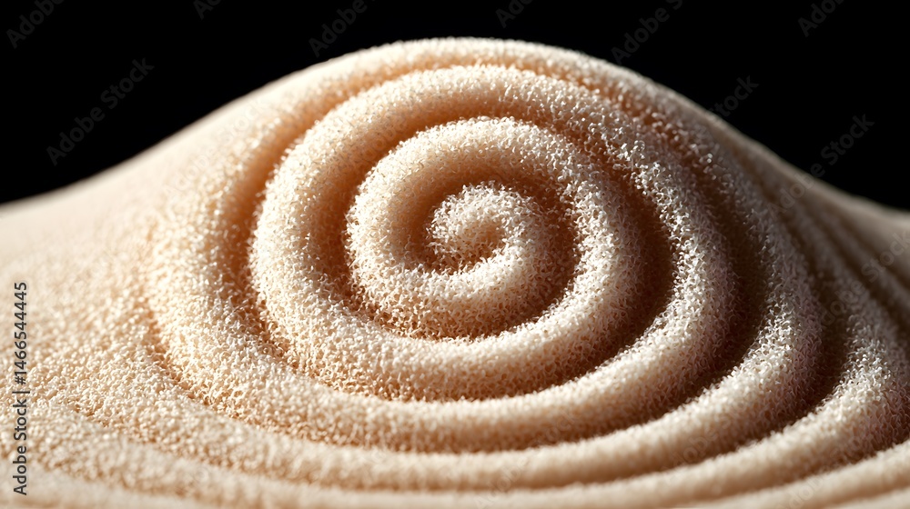 Cream Beige Spiral Sand Texture Abstract Minimalist Background Cream Beige Spiral Sand Texture Abstract Minimalist Background