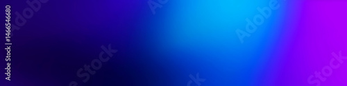 Abstract blue background. Minimalist gradient. Smooth banner or wallpaper