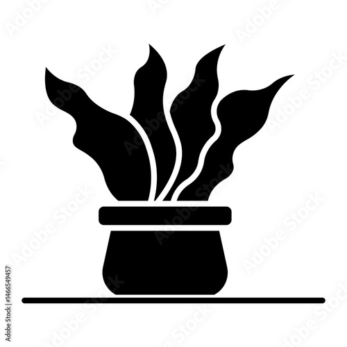 aloe vera Solid icon