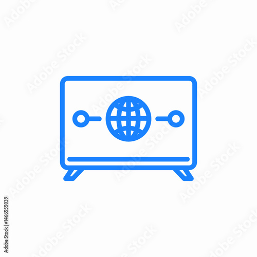 internet connection icon sign vector