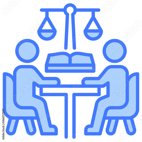 Consultation Blue Icon