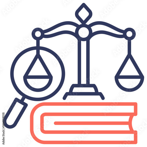 Analysis Dual Tone Icon