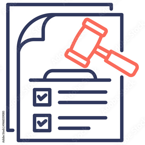 Obligation Dual Tone Icon