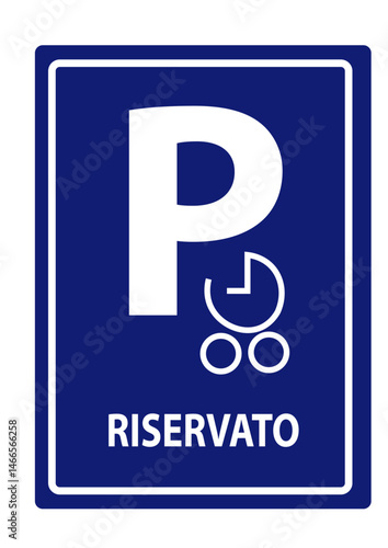 Cartello Parcheggio Riservato