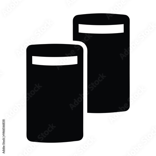 sport armbands vector silhouette icon, black and white illustration of footwear.
