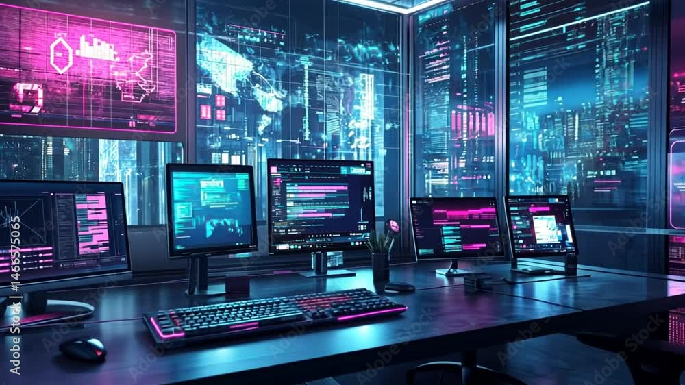 computer monitor with binary code computer monitor with binary code