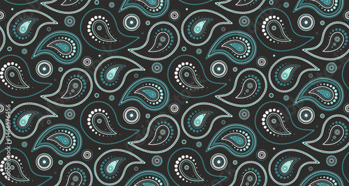 Abstract droplet as seasonal beauty. Curve fashion at native damask. Ornate effect, simplicity persian.