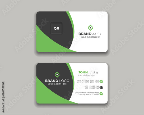 Modern business card  Corporate Professional.