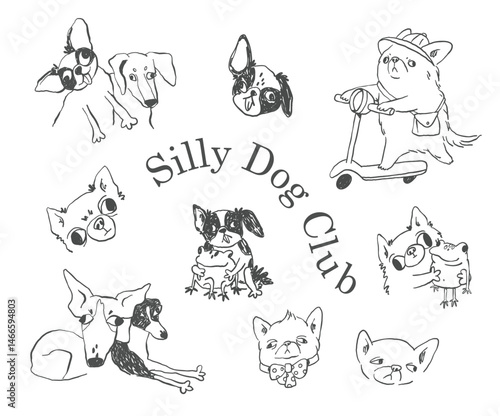 Badly Drawn Dogs, Silly Comic Faces