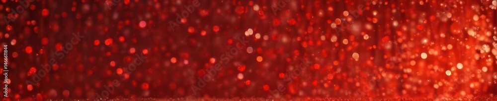 Abstract red bokeh, shimmering glitter, festive Christmas backdrop, sparkle, shiny Abstract red bokeh, shimmering glitter, festive Christmas backdrop, sparkle, shiny