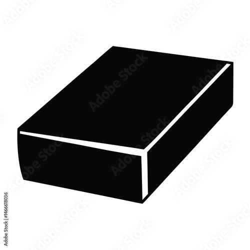 wedges vector silhouette icon, black and white illustration of footwear.